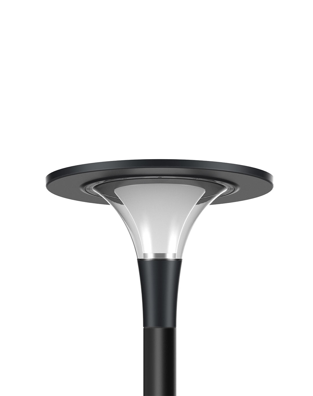 Lampadaire solaire Eclipse | Éclairage extérieur au design végétal