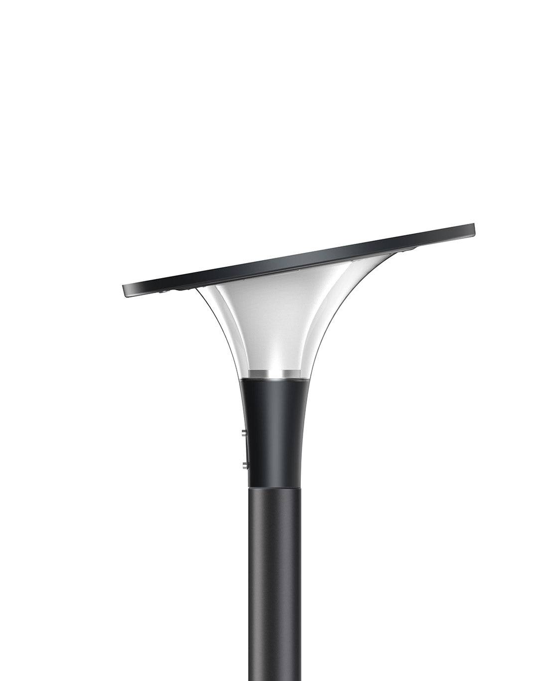 Lampadaire solaire Eclipse | Éclairage extérieur au design végétal